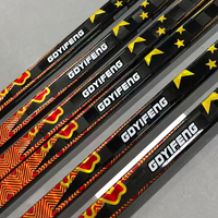 Bâton de hockey sur glace en fibre de carbone de haute qualité 350g/375g/400g, marque OEM, fabriqué en Chine, avec flex 65, longueur 165cm pour JR/INT/SR