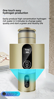 Générateur d'eau hydrogénée personnalisé à haute concentration (3000+PPB) en 5 minutes, sans ozone, sans BPA, tasse à hydrogène, vente en gros directe usine