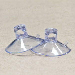 Ventosa de PVC transparente de 30 mm de diámetro, moldeada por inyección, con orificio lateral, dureza 65 Shore, uso multipropósito, ecológica, la más vendida - Product Image 1