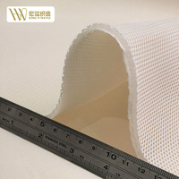 Tela de malla transpirable 100% poliéster impermeable de punto por urdimbre para parte superior de zapatillas y lenguetas de calzado deportivo, venta directa de fábrica OEM ODM
