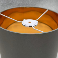 Nouvel abat-jour de table rétro en tissu de lin PVC moderne et créatif pour la décoration de la maison, couvre-lampes transparents, lampe de chevet