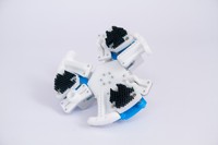 FMJ-V15Pro Extracteur de tapis rotatif électrique à eau chaude haute pression en plastique, nouveau modèle