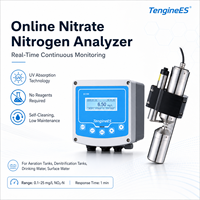 Analyseur d'azote nitrique en ligne UV NO3 N 0,1-25 mg/L, capteur de qualité de l'eau pour la surveillance du traitement des eaux usées