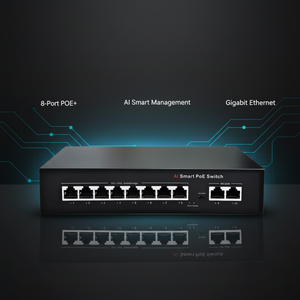 สมาร์ทวอชด็อกอเตอร์เน็ตกิกะบิตเต็มสวิตช์4 8 16 24พอร์ตอุตสาหกรรม1000Mbps ไฟเบอร์65W Ai - Product Image 1