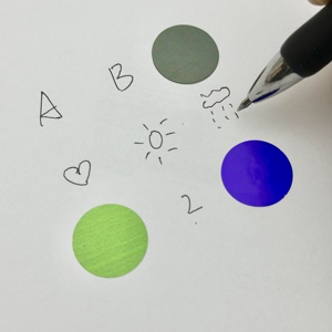 <span class=keywords><strong>Scratch</strong></span> Color colour biến vòng đầu và giành chiến thắng tự dính nhãn Rolls <span class=keywords><strong>Scratch</strong></span> Off nhãn dán - Product Image 5