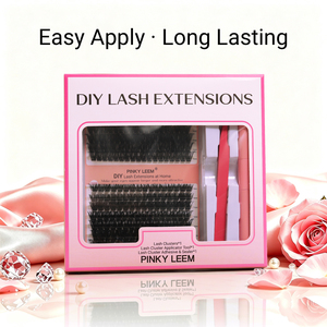 All-in-One <b>DIY</b> Lash <b>Kit</b> 14 Trays Mixed Length Everything You Need for Salon Eye at Home Beginner Friendly and Applicator Tool - Product Image 1
