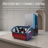 Control Remoto Inalámbrico Industrial para Cargador de Troncos, 500m, IP67, 12-24V, Controlador de Equipos Hidráulicos