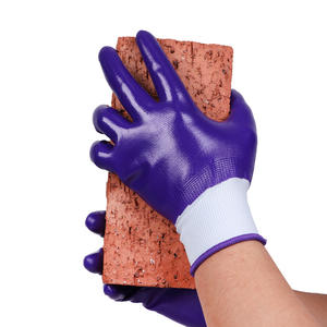 XINGYU, venta al por mayor, guantes de trabajo, resistentes al agua, Guantes Recubiertos de nitrilo para hombres y mujeres, guantes de trabajo de construcción Industrial - Product Image 1
