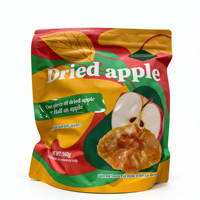 Sacs d'emballage alimentaire biodégradables imprimés sur mesure MOPP/VMPET/PE, pochettes verticales pour chips, sushis, snacks avec fermeture éclair