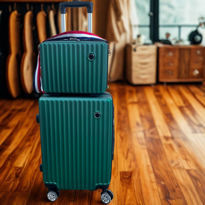 חברת התעופה אושרה 2 חתיכה קלה נסיעות מזוודות להגדיר <span class=keywords><strong>20</strong></span> אינץ 'לשאת עם גודל קטן 14 אינץ' עבור ילדים או קוסמטיקה - Product Image 5