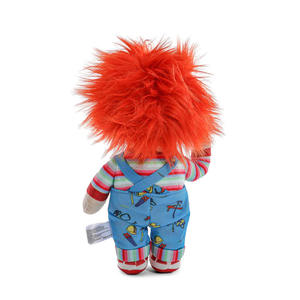 Peluche Personalizado de Evil <span class=keywords><strong>Chucky</strong></span> y Tiffany, Muñeco de Peluche de <span class=keywords><strong>Chucky</strong></span> Bride, Animal de Peluche, Muñeco de Halloween, Dibujos Animados, Almohada Suave y Aterradora, Venta al por Mayor - Product Image 3