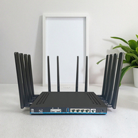 Router WiFi6 Dual Band 5G Kecepatan Tinggi dengan Slot ESIM dan Nano SIM AX3000 OpenWRT Port LAN Gigabit untuk Rumah dan Kantor