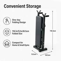 Banc de musculation en acier pour la maison, rack de musculation multifonctionnel réglable, support pliable pour la musculation