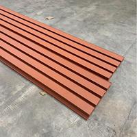 Panneaux muraux en composite bois-plastique pour extérieur, rainurés, revêtement mural extérieur, imperméables et ignifuges, panneaux muraux en WPC