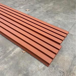 Panneaux muraux <span class=keywords><strong>en</strong></span> composite <span class=keywords><strong>bois</strong></span>-plastique pour extérieur, rainurés, revêtement mural extérieur, imperméables et ignifuges, panneaux muraux <span class=keywords><strong>en</strong></span> WPC - Product Image 4