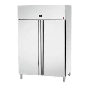 डबल दरवाजा NSF फल और सब्जियों के लिए वाणिज्यिक रेफ्रिजरेटर