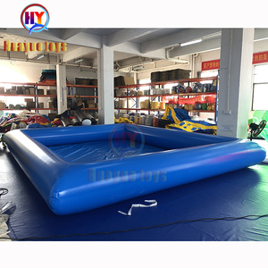 Grande giro gonfiabile 10x6x0.6m piscina gonfiabile quadrata piscina gonfiabile per barche d'acqua - Product Image 3