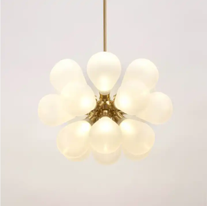 Moderno semplice stile nordico nuovo arrivo ciondolo luce <span class=keywords><strong>rosa</strong></span> blu <span class=keywords><strong>lampadario</strong></span> in vetro per la camera dei bambini Bar decorazione del soffitto - Product Image 3