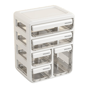 Cosmetic Storage Box Drawer Style With Drawers For Makeup Organizer Desktop Makeup Organizer PP Material - Product Image 5