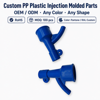 Moulage par injection de plastique PP personnalisé pour le moulage par injection de nylon, prototypes en plastique, boîtiers en plastique ABS moulés par injection