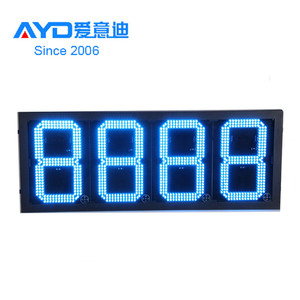 Paneles LED para perforación al aire libre para gasolinera RS232 Pantalla LED para estacionamiento - Product Image 5