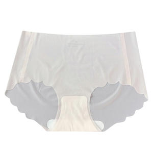 ชุดชั้นในไร้รอยต่อป้องกันแบคทีเรียของผู้หญิงถุงผ้าไอซ์ซิลค์ระบายอากาศชุดชั้นในก้น - Product Image 1