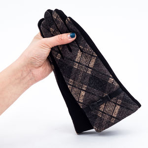 2025 yeni stil kadınlar sıcak kış özel akıllı ekran dokunmatik eldiven - Product Image 3