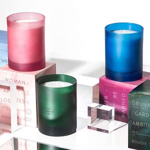 Juego de Regalo de 3 Velas Aromáticas Mallory Page en Frascos de Vidrio, Aromaterapia, para Decoración del Hogar - Product Image 1