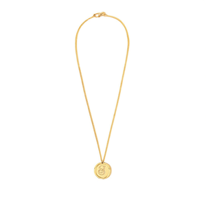 Collar Angelina de Acero Inoxidable Chapado en Oro con Letra S, Cadena de Serpiente, Gargantilla de Moda Unisex para Uso Diario, Regalo, 1.9 cm - Product Image 1