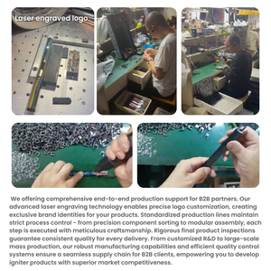 패션 방풍 충전식 USB 전기 다기능 아크 라이터 단일 플라즈마 라이터 양초 주방용 BBQ 라이터 - Product Image 5