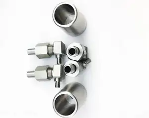 CNC Machining Swivel Pipe Joint Stainless Steel 316 BSP BSPT Male Female Elbow Thread Fittings