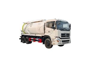 รถบรรทุกดูดสิ่งปฏิกูล 10 ล้อ 22 คิว ยี่ห้อ Dongfeng KL สำหรับส่งออกขายส่ง คุณภาพเสถียร ราคาแข่งขัน รับดูดสิ่งปฏิกูลและอุจจาระ - Product Image 1