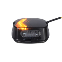 Feu arrière de moto LED SMD 4-en-1 12V IP65 homologué Emark personnalisé pour la modification de moto Harley Davidson