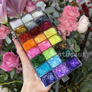 Cosméticos Color Cosmetics, Sombra de Ojos Líquida Metálica Brillante Holográfica, Resistente al Agua, de Larga Duración, Bajo MOQ - Product Image 1