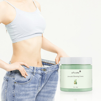 Crème amincissante à l'avocat en vente chaude, perte de poids, brûleur de graisse, anti-cellulite et à base de plantes naturelles biologiques, gingembre, acide hyaluronique, minéraux, OEM