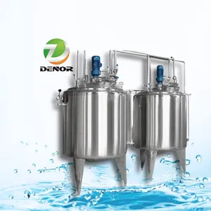 Sanitary Electric Heating Yogurt Chocolate Ice Cream High Shear Mixer Emulsifying Mixing Tank