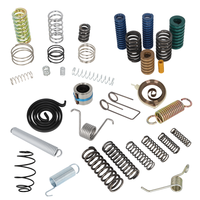 Resorte de Torsión de Doble Retorno de Acero Inoxidable, Tamaño Personalizado, Resorte de Torsión Industrial de Alto Torque