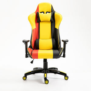 Dossier réglable Racing <span class=keywords><strong>Chaise</strong></span> pivotante en cuir PU pour PC <span class=keywords><strong>Chaise</strong></span> <span class=keywords><strong>de</strong></span> jeu ergonomique pour ordinateur <span class=keywords><strong>de</strong></span> <span class=keywords><strong>bureau</strong></span> - Product Image 1