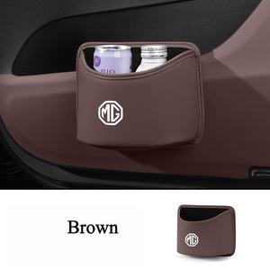 Kit Interni Auto per MG4 EV: Scatola Portaoggetti in Pelle per Fessure tra i Sedili, Organizzatore, Cestino per Porta Auto e <span class=keywords><strong>Portaombrelli</strong></span> - Product Image 5