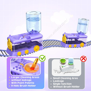 Limpiador de Pinceles al por Mayor que Cambia y Lava Automáticamente el Soporte para Plumas - Product Image 5