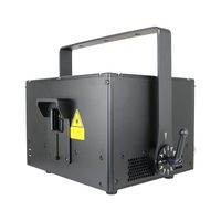 20W Outdoor Vollfarbige Bühnenbeleuchtung Professioneller RGBW Wasserdichter Laser-Projektor IP65 DMX512 für Lasershows