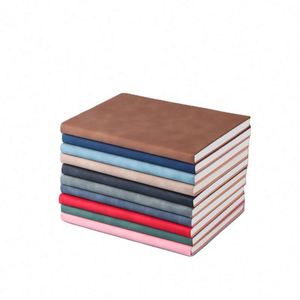 Wholesale Custom A5 Hardcover PU Leather Business Office Notebook Logo High Quality Thread <b>Sewing</b> Spiral Binding 100 Sheets - Product Image 2