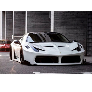 Nouveau kit carrosserie pour <span class=keywords><strong>Ferrari</strong></span> <span class=keywords><strong>458</strong></span>, jupes latérales, capot, pare-chocs avant et arrière, mise à niveau au style LB-<span class=keywords><strong>GT</strong></span> - Product Image 5
