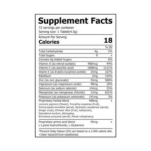 הנמכר ביותר כתום טעם ויטמין C 1000 מ "ג עם מעל 20 ויטמינים עשבי תיבול מינרלים תמיכה חיסונית טבליות עור בהיר - Product Image 2