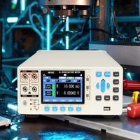 Testeur de résistance interne de batterie au lithium haute précision, contrôle par microprocesseur, mesure IR/OCV, précision de 0,01 %, 1 an