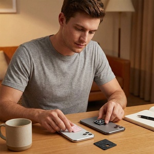 จี้โลหะดีไซน์เนอร์แบรนด์หรูแบบหลังแบน จี้โลหะผสมรูปตัว C สำหรับตกแต่งเคสโทรศัพท์มือถือ อุปกรณ์ตกแต่ง DIY - Product Image 4