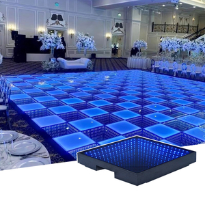 SUEZ Pista de baile Luz de escenario Inalámbrico Magnético Infinito Abismo Espejo 3D LED Pista de baile con estuche de vuelo - Product Image 5