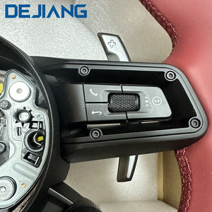 Accessoires de volant <span class=keywords><strong>sport</strong></span> en fibre de carbone personnalisés pour Porsche 991 <span class=keywords><strong>911</strong></span> 992 718 918 CARRERA GT Macan Cayman Cuir rouge - Product Image 5