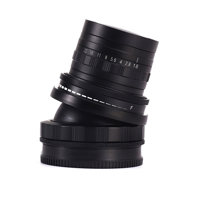 Camera Lens F1.6+ 50mm TILT MAKRO CREATIVE ART DESIGN OBJEKTIV for Mirrorless Full Frame Digital Camera, Suitable