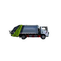 Camion compacteur de déchets Dongfeng Duolika 6m³ avec contrôle PLC pour chargement, compactage et déchargement automatiques